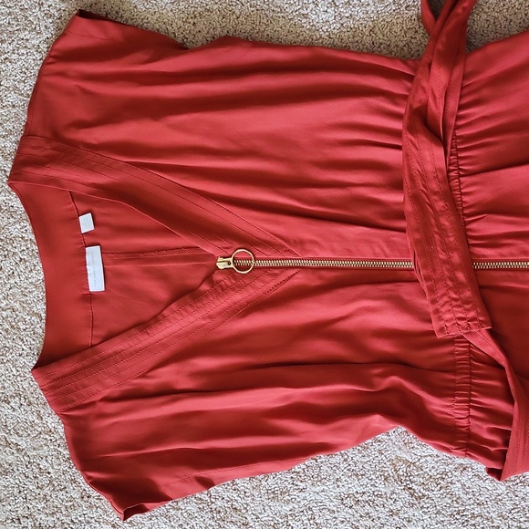 Rust color jumpsuit - Picture 5 of 9